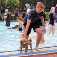 Zwemmen met honden, 17-9-2023 130
