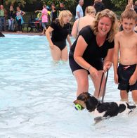 Zwemmen met honden, 17-9-2023 138